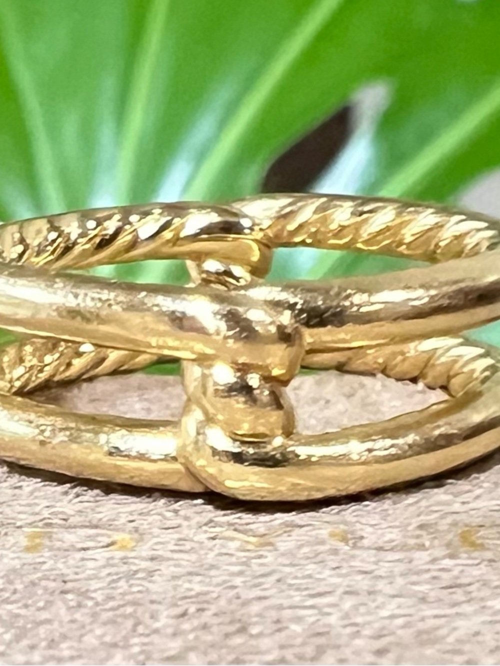 ❤️ David Yurman 18K Continuance Ring Sz 6 - Picture 4 of 13
